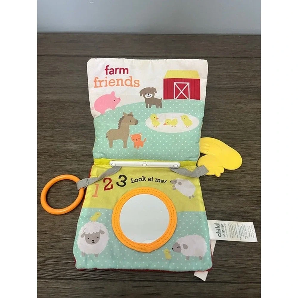 Child of Mine My First Farm Plush Activity Sensory Toy